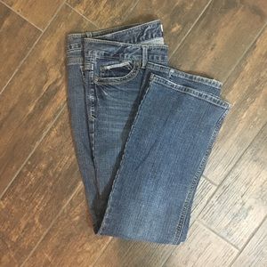 Aeropostale Kailey Skinny Flare Curvy Jeans